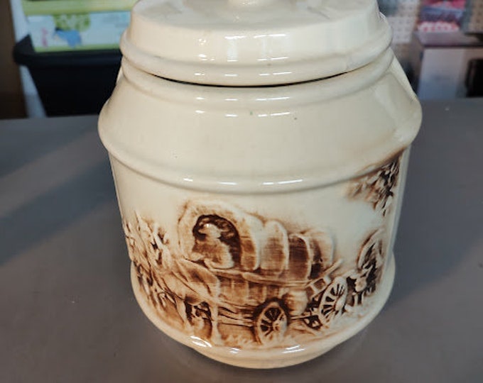 Frontier Family Cookie Jar