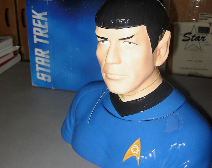 Spock Cookie Jar