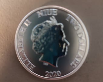 Mickey and Minnie Silver Coin