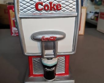 Coke Fountain Cookie Jar