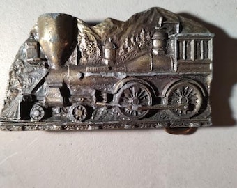Train Belt Buckle