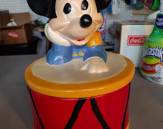 Vintage Mickey Mouse Cookie Jar