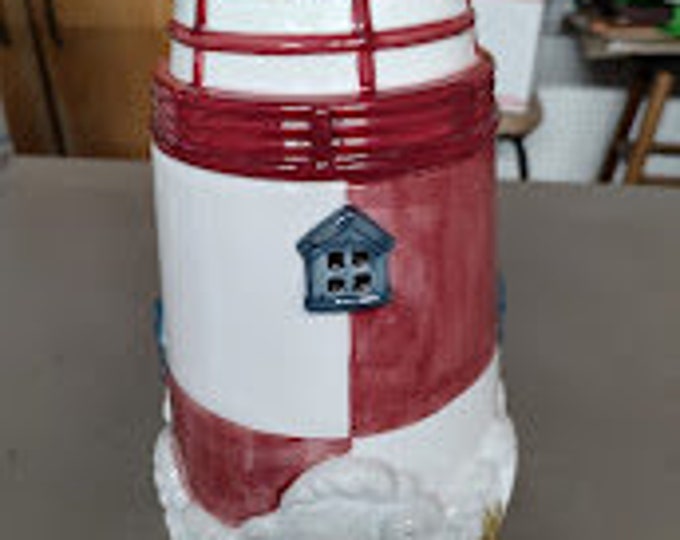 Lighthouse cookie jar