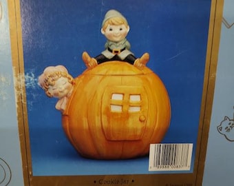 Peter Peter Pumpkin Eater Cookie Jar