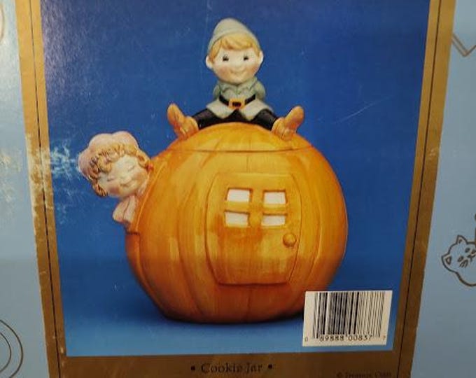 Peter Peter Pumpkin Eater Cookie Jar