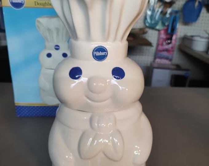 Flawed Pillsbury Doughboy Cookie Jar
