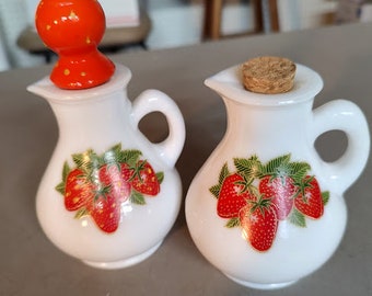 Strawberry Oil Bottles