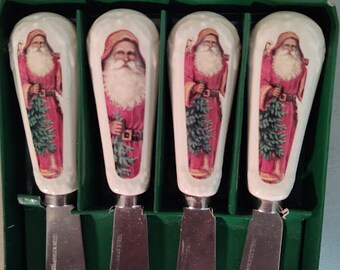 Hallmark Christmas Cheese Plate with Spreaders