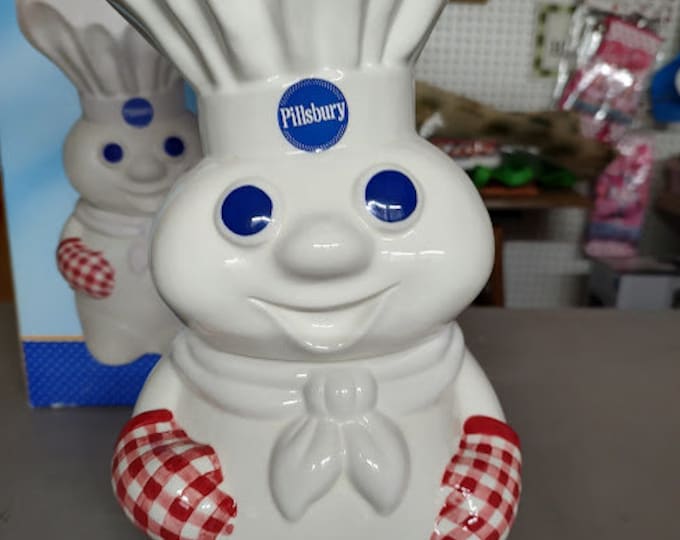 Pillsbury Doughboy Chef Cookie Jar