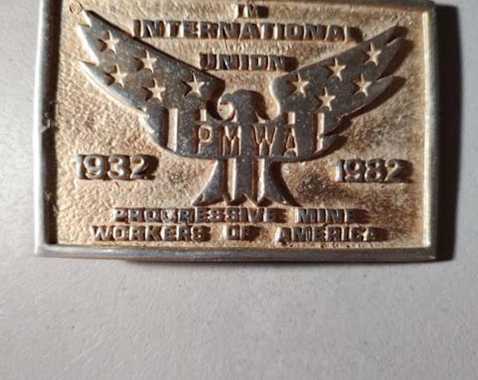 Mine Workers Belt Buckle