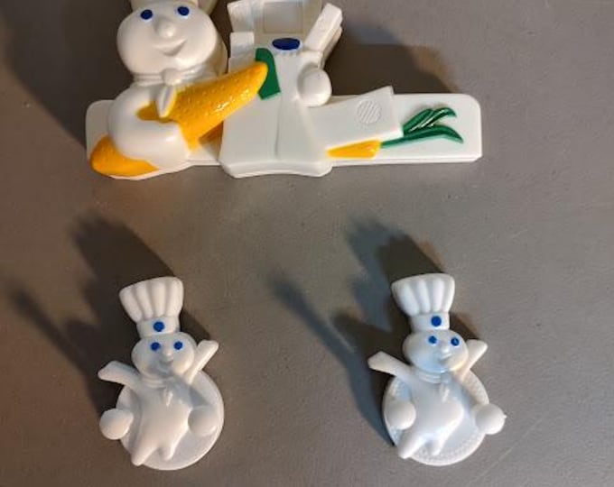 Pillsbury Doughboy Chip Clip and Towel Holders
