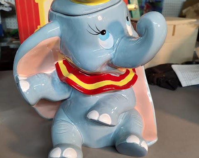 Dumbo Cookie Jar from Treasure Craft