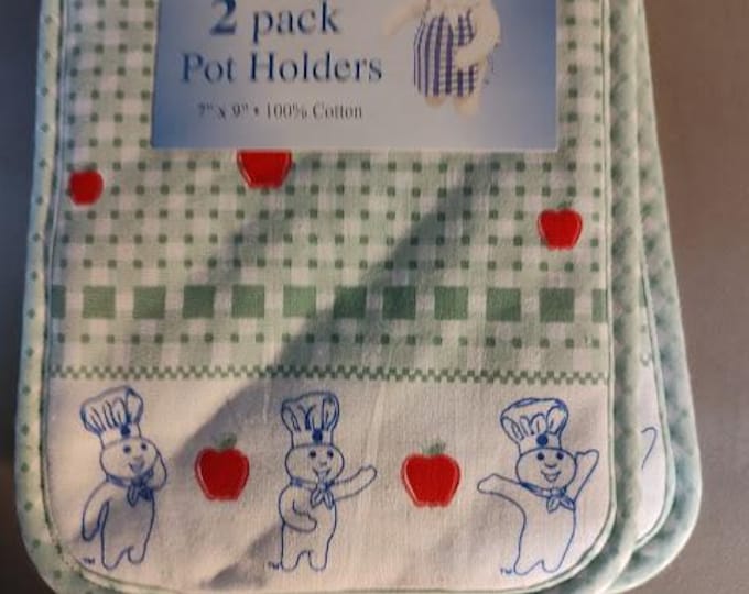 Pillsbury Doughboy Pot Holders
