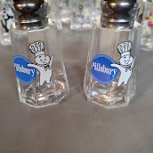 Pillsbury Doughboy Salt and Pepper Shakers - Etsy