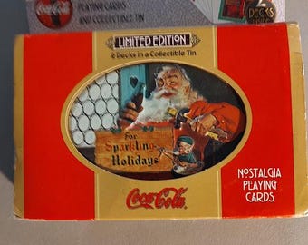 Coca Cola Playing Cards Gift Set