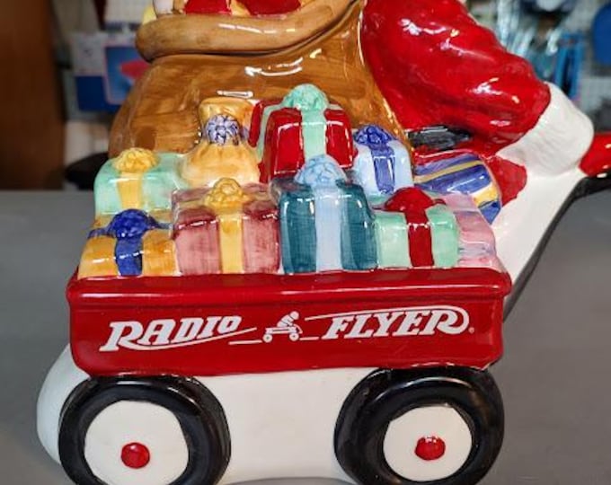 Radio Flyer Christmas Cookie Jar