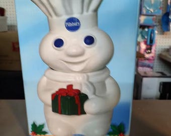 Pillsbury Doughboy Holiday Cookie Jar