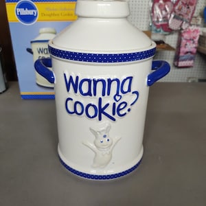 VINTAGE PILLSBURY DOUGHBOY Cookie Jar - Etsy