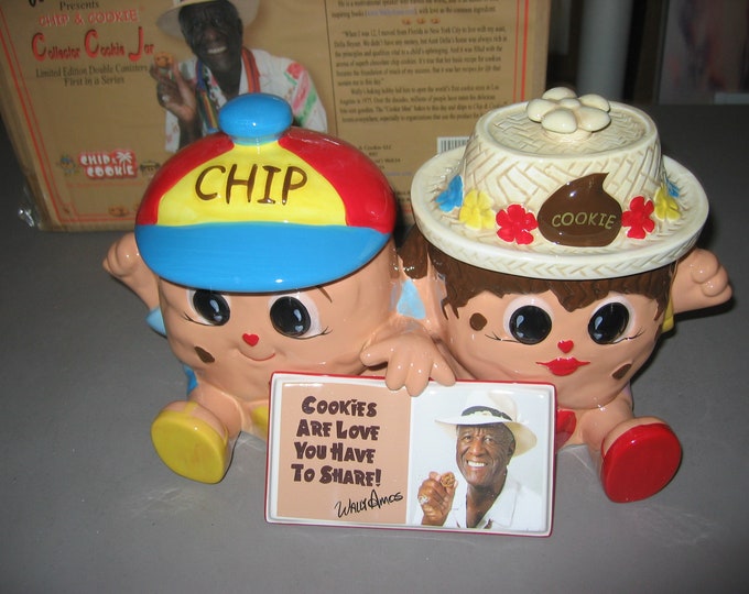 Famous Amos Cookie Jar