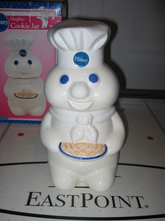Pillsbury Doughboy Cookie Jar - Etsy