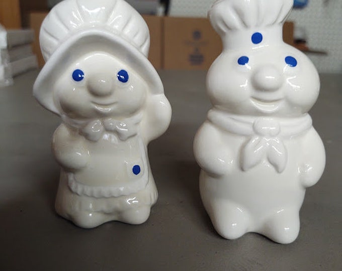 Pillsbury Doughboy Salt and Pepper Set