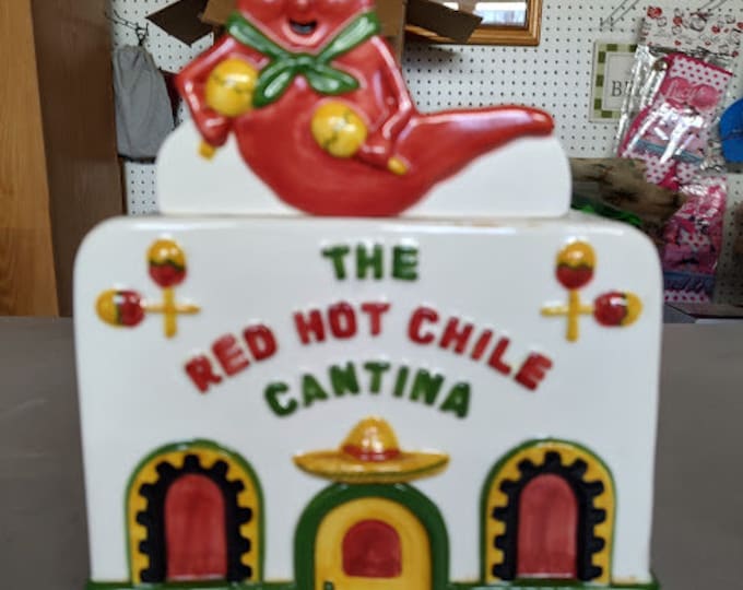 Red Hot Cantina Cookie Jar - Reduced