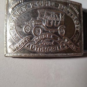 Henry Ford Belt Buckle