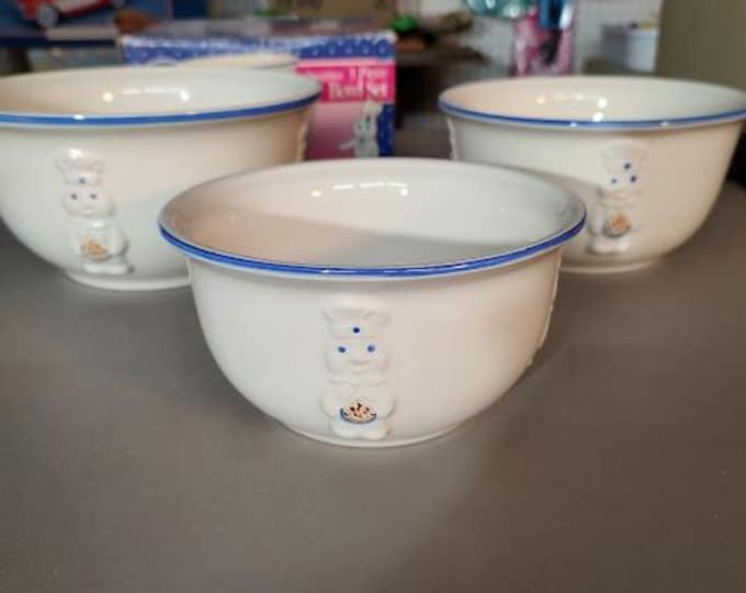 Pillsbury Doughboy Porcelain Bowls