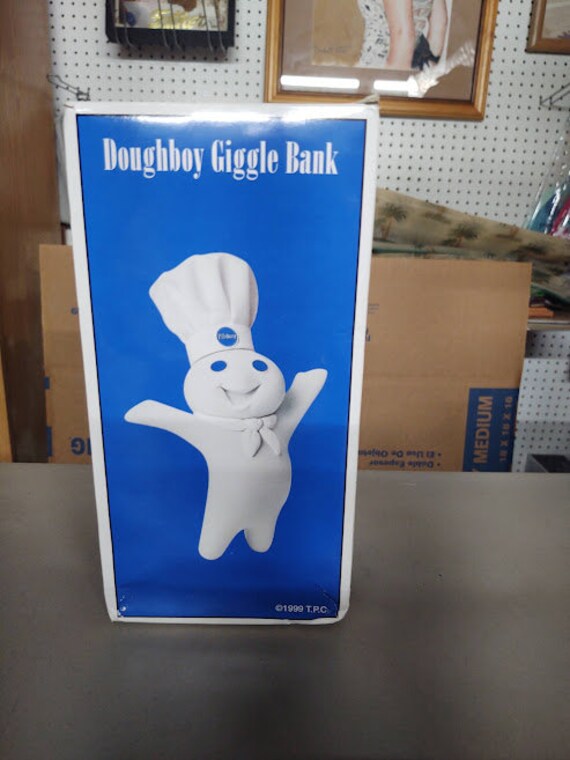 Pillsbury Doughboy Metal Giggle Bank - Etsy