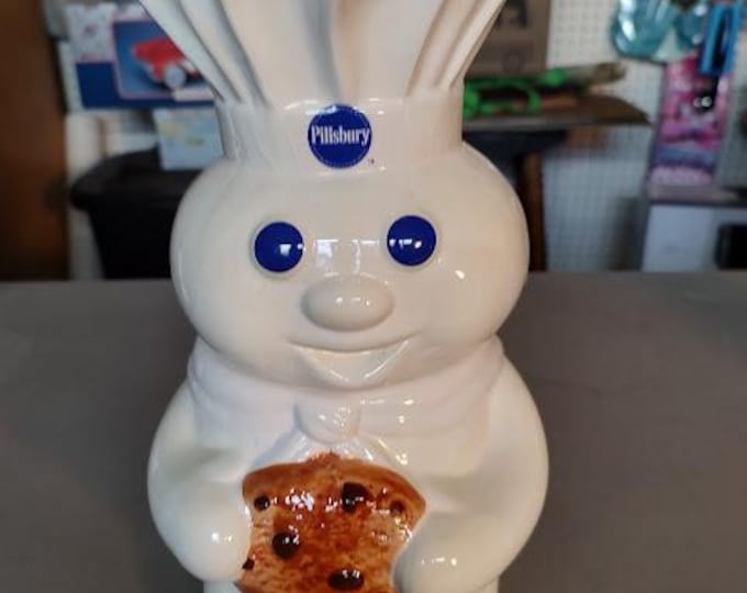 Flawed -Pillsbury Doughboy Chocolate Chip Cookie Jar