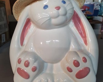 Easter Bunny Cookie Jar