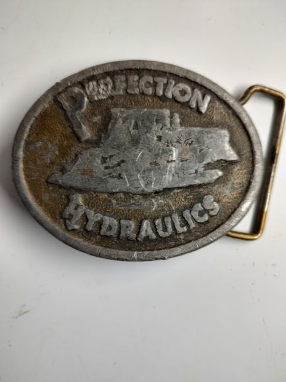 Perfection Hydraulics Belt Buckle