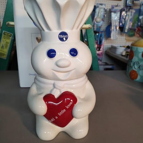 Pillsbury Doughboy Cookie Jar - Etsy 日本