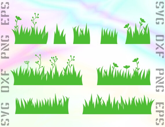Download Grass Svg File Grass Cricut Svg Grass Dxf Grass Etsy