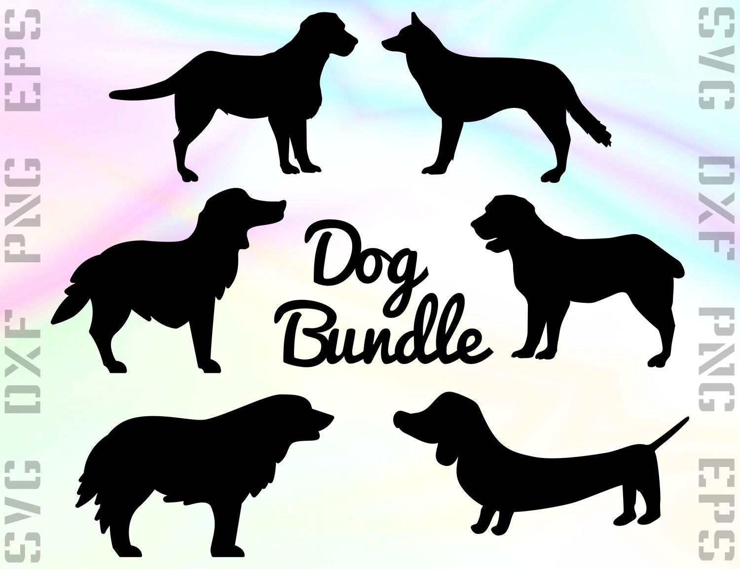 Dog SVG Files Puppy Dxf Files Dog Clipart Dog Cricut - Etsy