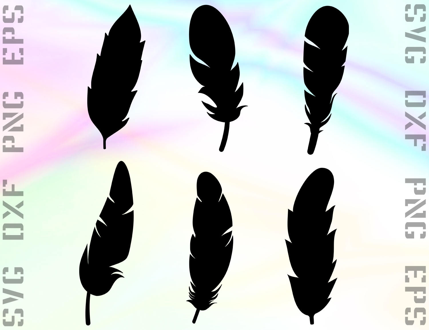Feather SVG File Bird Feather Cricut SVG Feather SVG Etsy Ireland