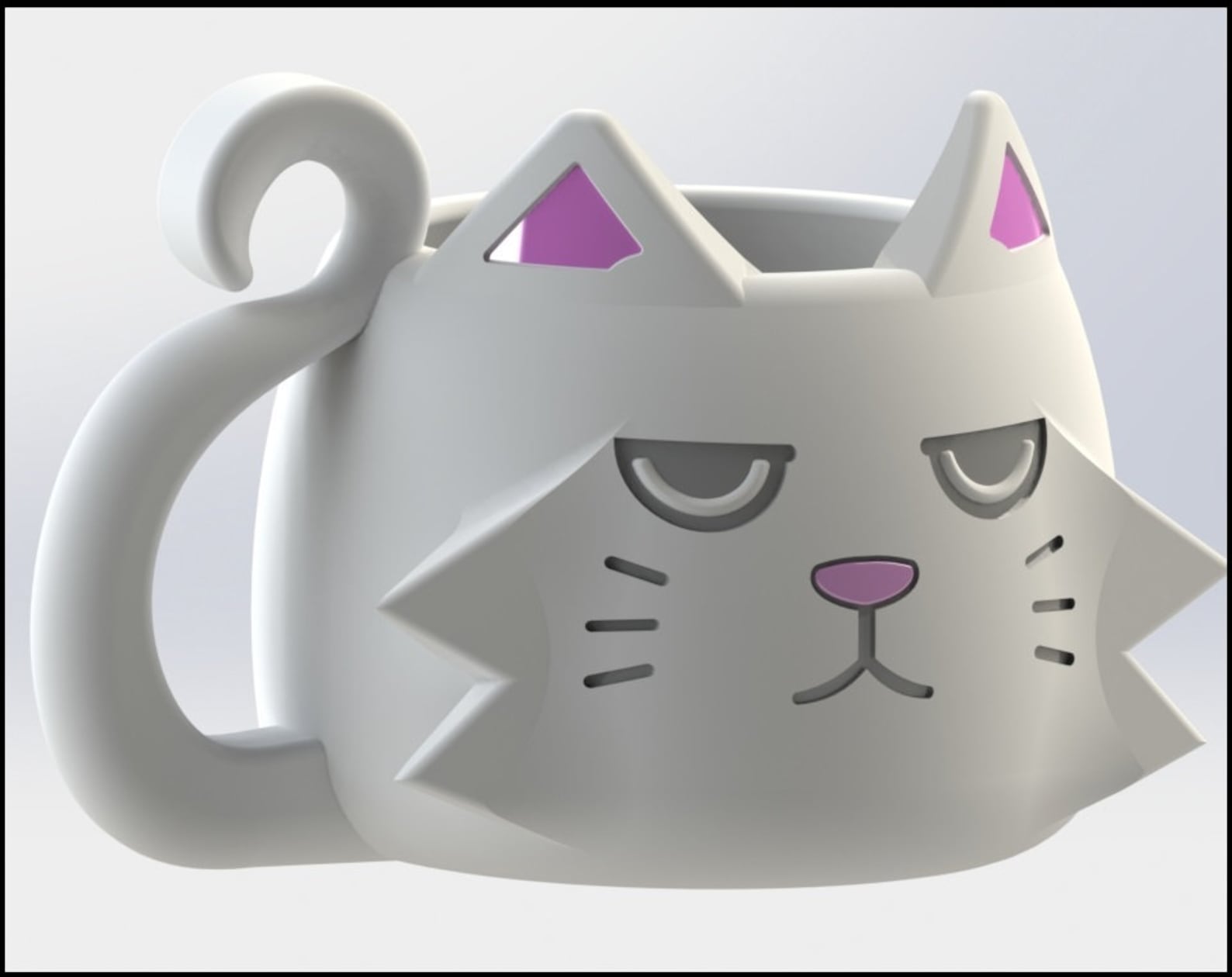 Взлома cup cat. Чашка кот Бригитты. Аппликация котик в чашке. Кружка Бригитты. Котик в кружке из бумаги.