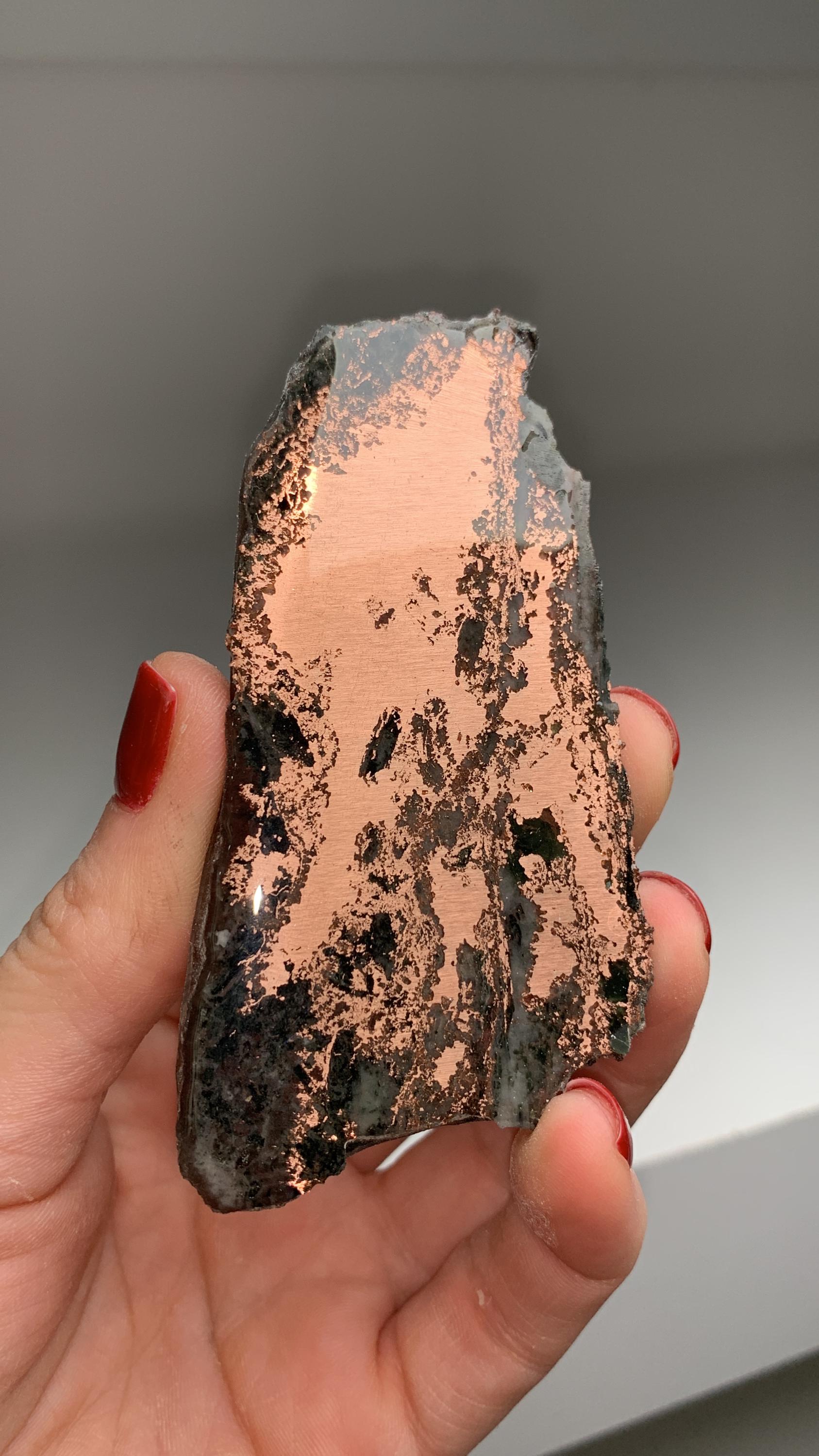 STEUABEN 桃　peach クリスタル　スチューベン　1990年代　希少 Copper Ore Specimen !! - Etsy