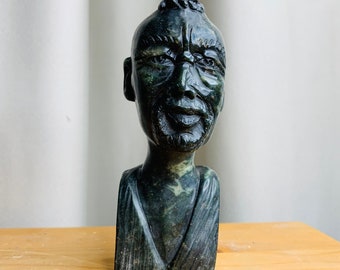Verdite Shona Tribe Statue Handcarved Sculpture !!