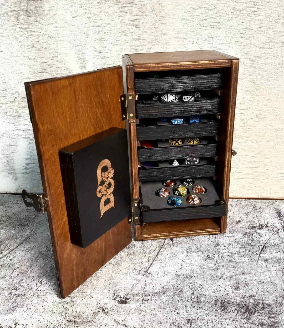 Desktop Organizer Dnd Accessories, Storage of Dice and Miniatures ...