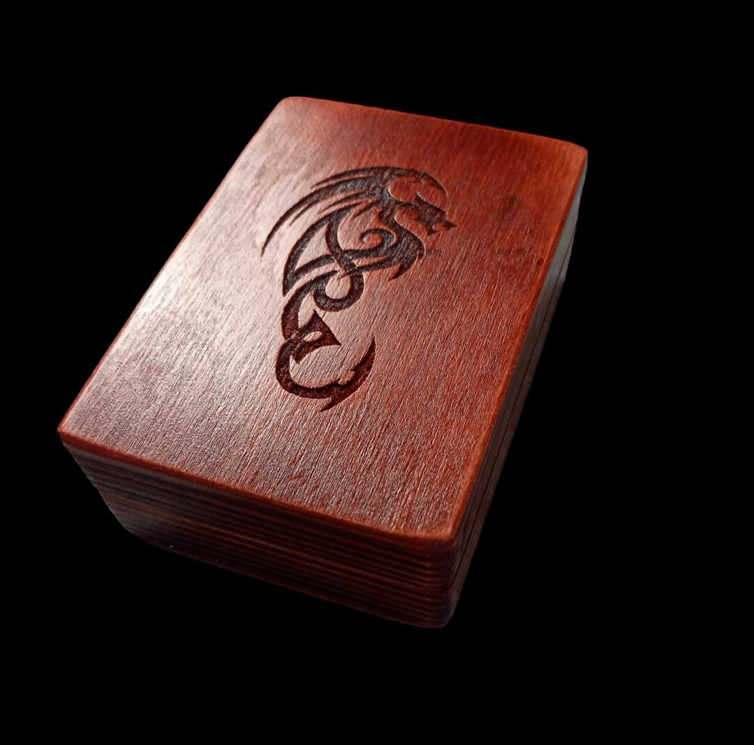 Personalized Dice Box, Dice Holder , Custom Dice Tray, Wood Dice