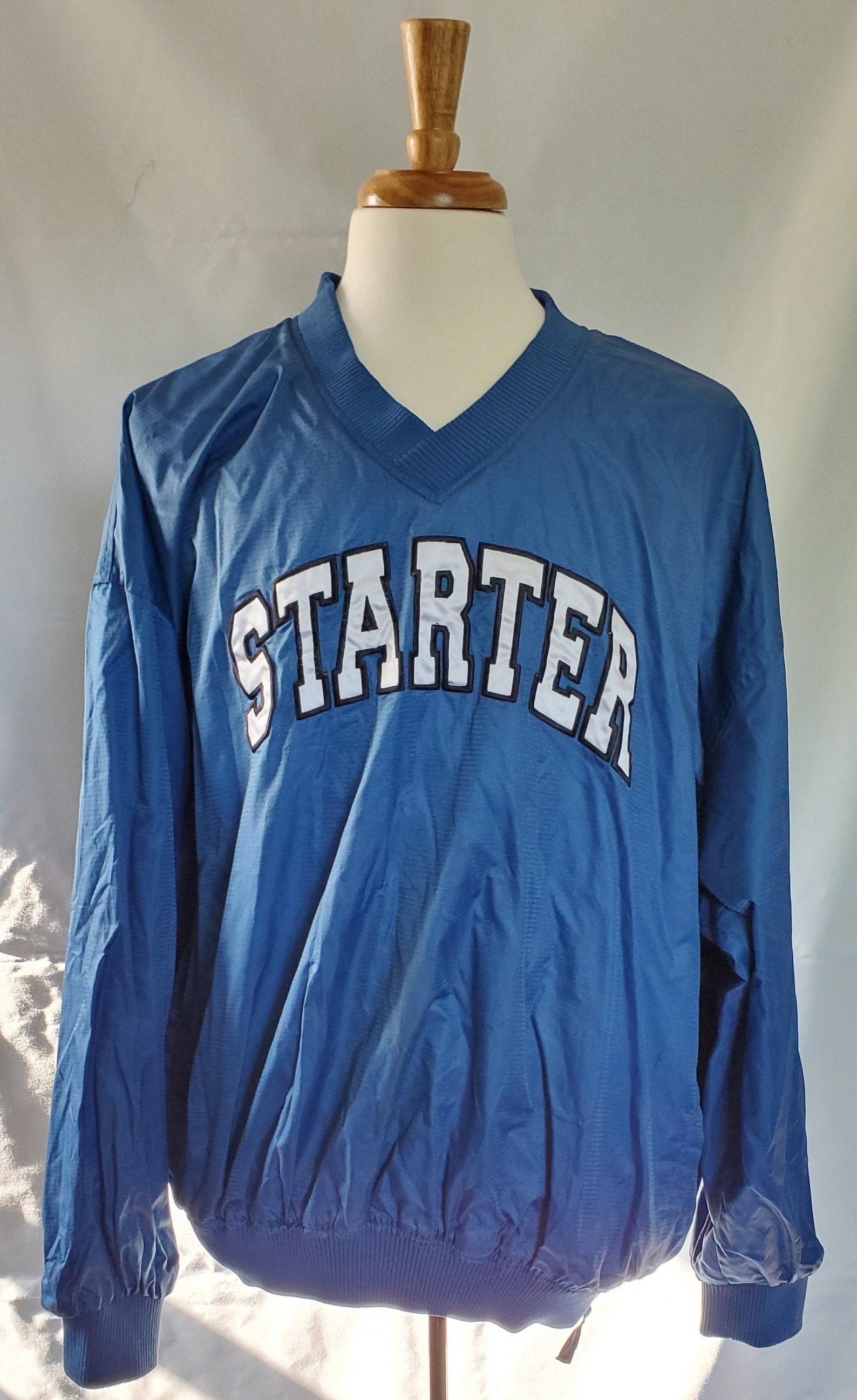 Starter Vintage 90's Pullover Windbreaker Jacket Big Logo Etsy