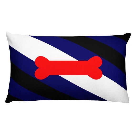 BDSM Puppy Play Throw Pillow Human Pup Play Baseball Throw Pillow