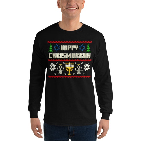 happy chrismukkah sweater