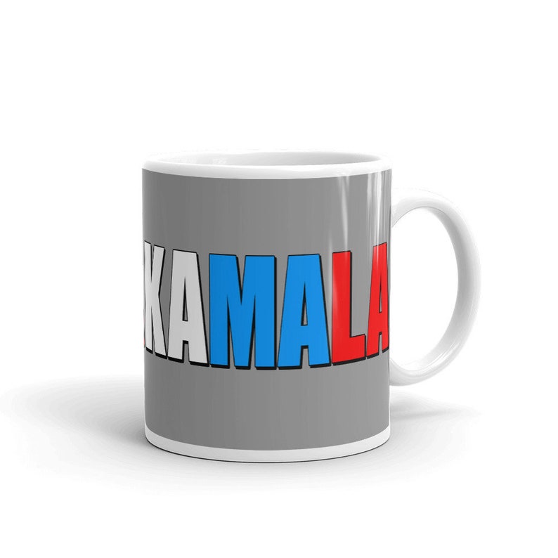 Kamala Harris Portrait Mug Personalized Custom Coffee Cup Tea 2020
