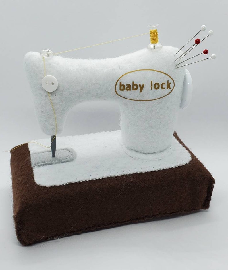 Pin cushion Sewing machine pin cushion Janome Pin cushion Sewing gifts Pin cushions Original pin cushions sewing notions Baby Lock