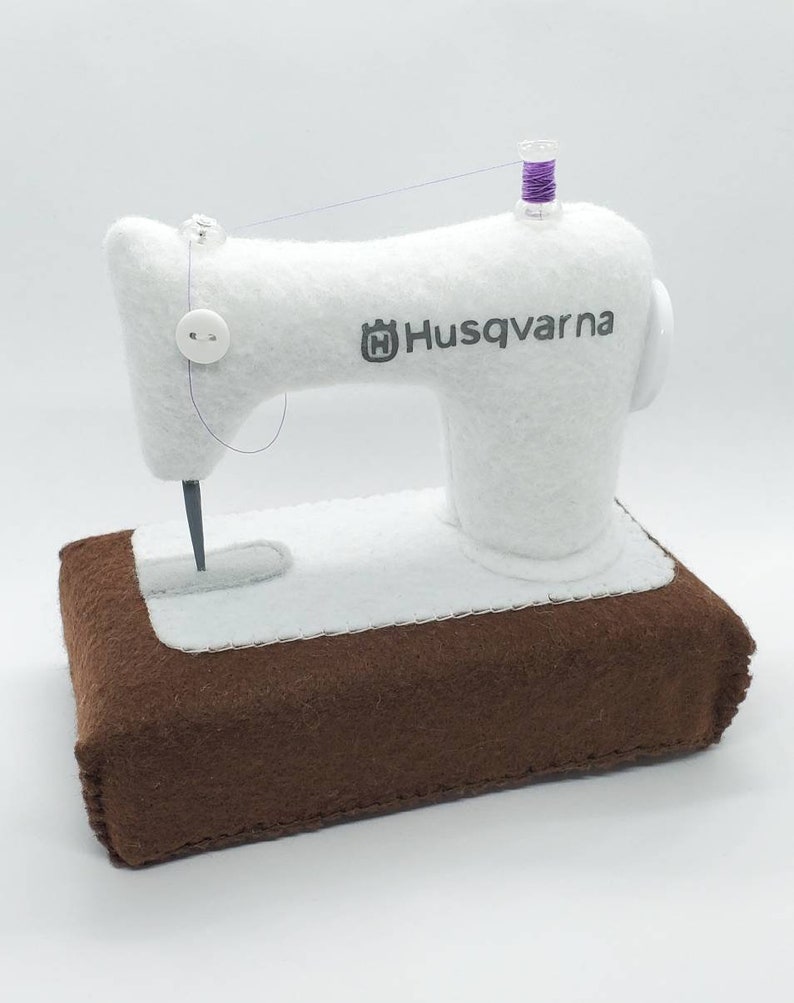 Pin cushion Sewing machine pin cushion Janome Pin cushion Etsy