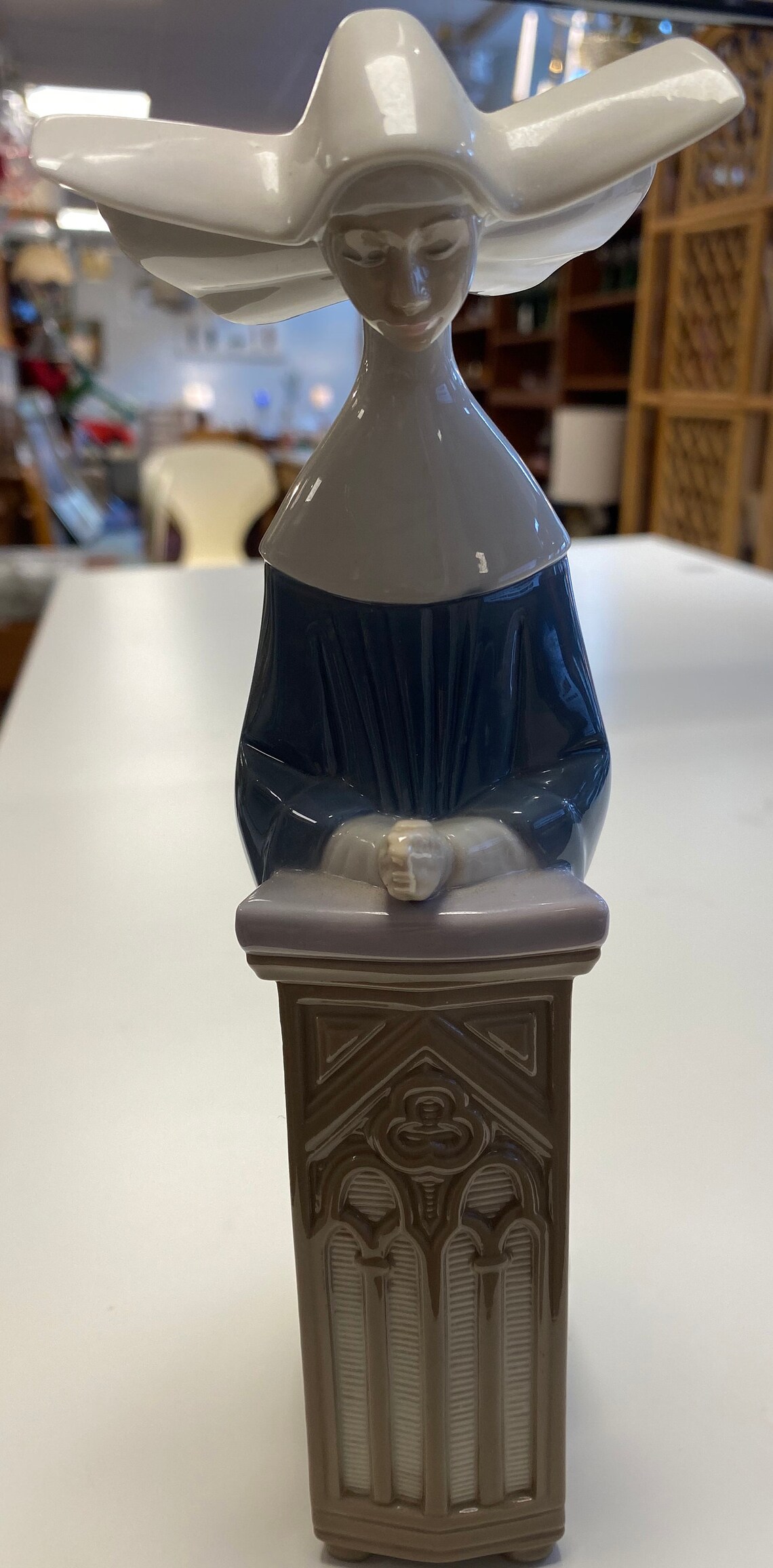 Lladro Nun Figurine 5502 ' Meditation ' Etsy