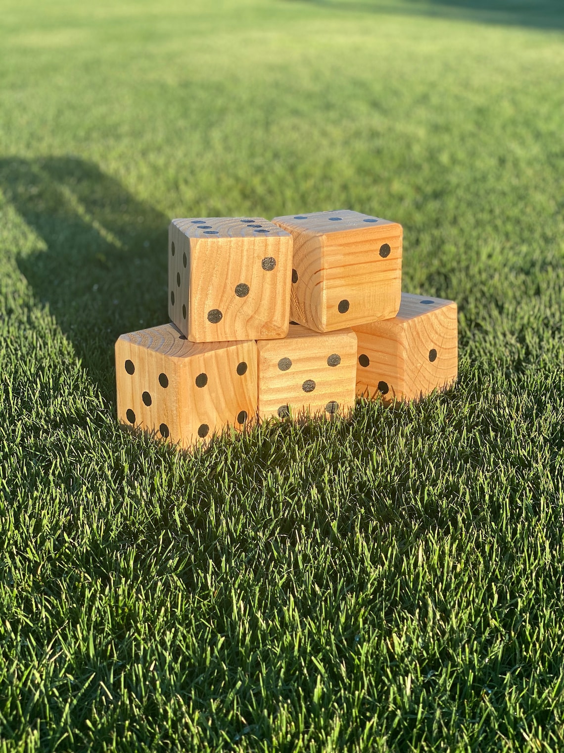 Wooden Yard Dice / Large Lawn Dice Etsy