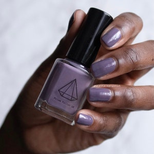 Cortinarius - a dark heather purple creme uk indie nail polish